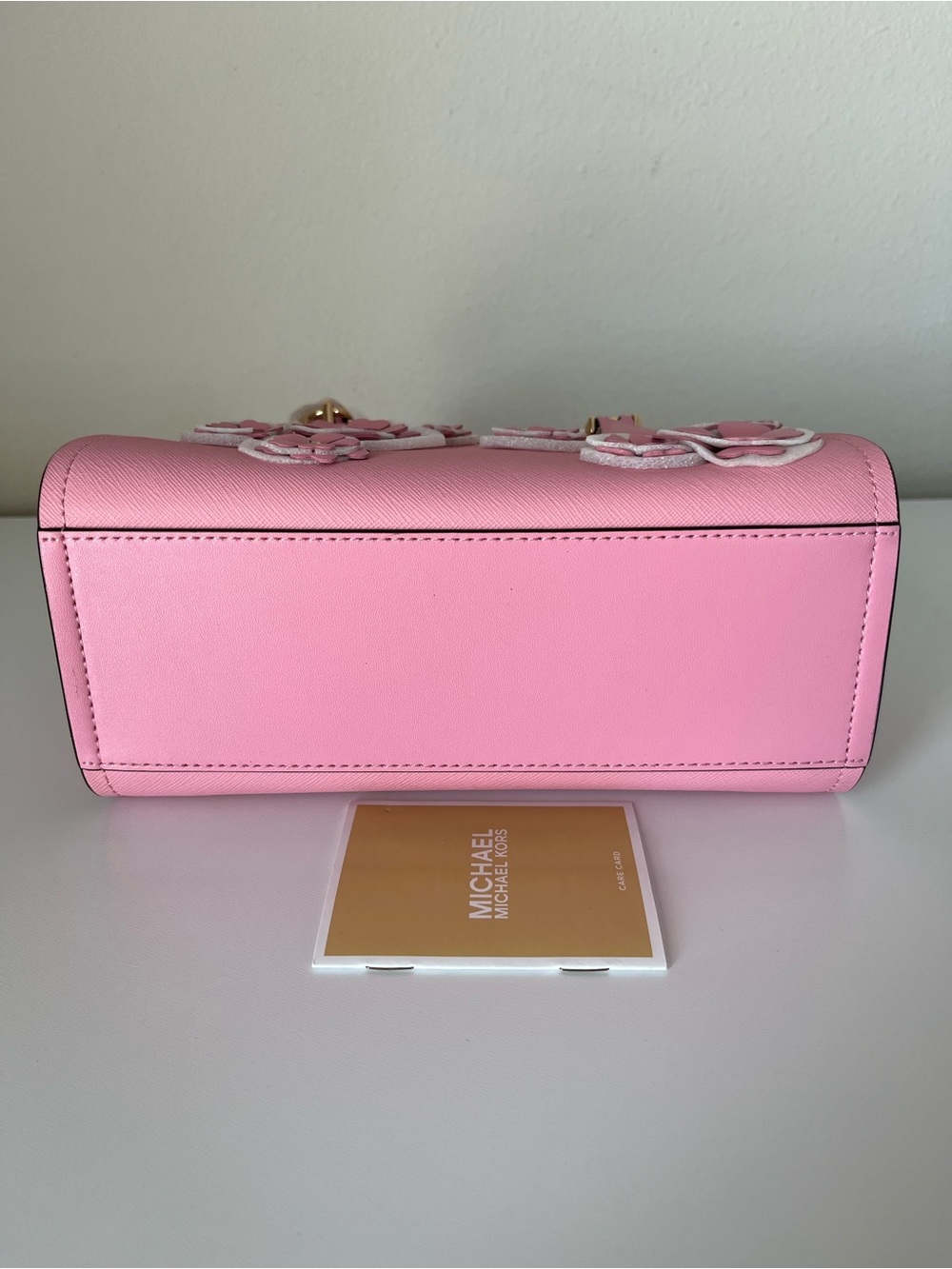 🌼Michael Kors Marilyn Small Floral Embellished Satchel - Picture 4 of 8